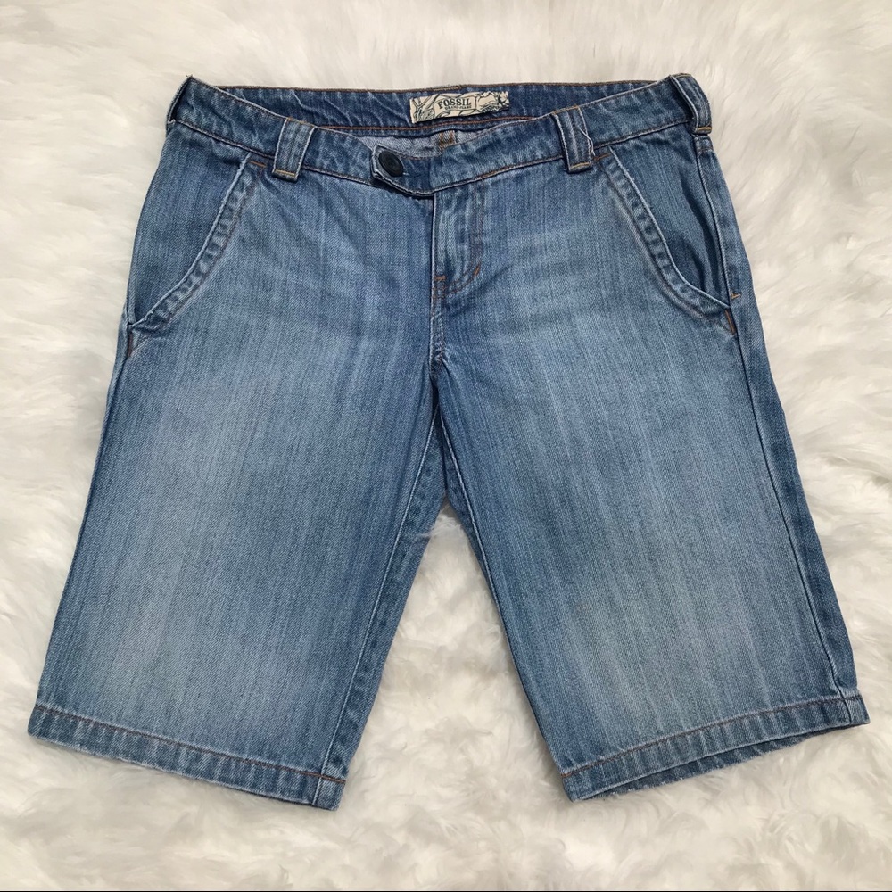 Fossil Vintage Jeans Denim Bermudas Shorts
